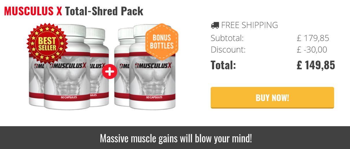 MusculusX Benefits