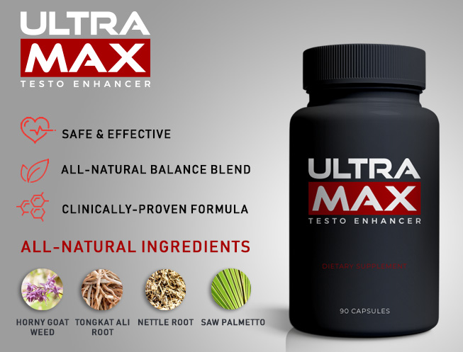Ultra Max Testo Reviews: Testosterone Booster Pills Working & Price 201...
